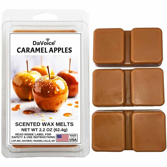 5 Pack - Caramel Apple Cinnamon Pumpkin Spice Vanilla Marshmallow Fall Wax Melts - Picture 11 of 15